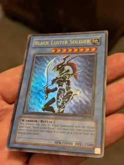 YuGiOh Black Luster Soldier SYE-024 Very Good Condition Unlimited - Image 3