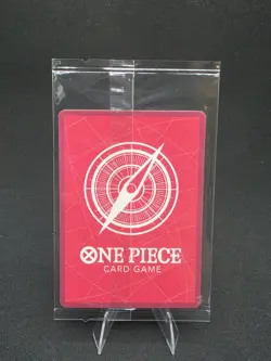 ONE PIECE EMPERORS IN THE NEW WORLD OP09-001 SHANKS LEADER PSA PROMO SEALED - Image 2