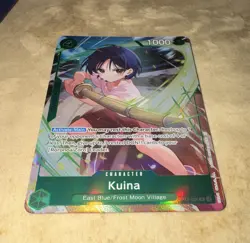 One Piece CCG Kuina OP12-026 Alt Art Foil EN ~The Best Selection Vol 5~ - Image 1