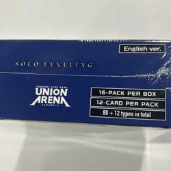 Union Arena Solo Leveling 1st Wave English Booster Box UE17BT NEW FACTORY SEALED - Image 2