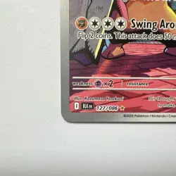 Pokemon TCG Conkeldurr Illustration Rare Full Art Holo 127/086 Sv: Black Bolt 1… - Image 5