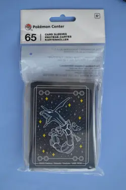 Pokemon Center 65 Card Sleeves - Rayquaza Among The Stars (10-10308-101) - Image 1
