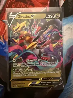 Pokemon TCG Giratina V - Holo Promo SWSH: Sword & Shield Promo Cards SWSH259 NM - Image 1