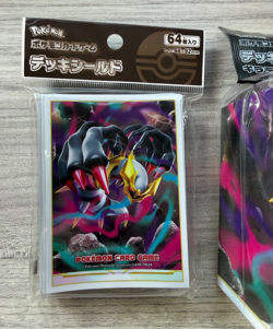 Giratina Card Protector Sleeves + Deck Case Box / TCG Pokemon Center JAPAN NEW - Image 2