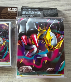 Giratina Card Protector Sleeves + Deck Case Box / TCG Pokemon Center JAPAN NEW - Image 3