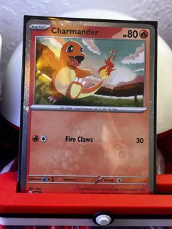 Charmander 047 Sv: Scarlet & Violet Promo Cards Cosmos Holo Basic 70 HP English - Image 1
