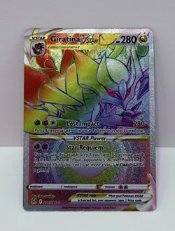 Pokemon Cards Rainbow Giratina VSTAR Lost Origin 201/196 | PLUS MORE! - Image 3