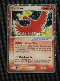 Ho-Oh ex 17/17 POP Series 3 2006 Promo Holo Vintage Pokemon Card - Image 1