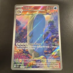 Wailord Journey Together Holo Special Illustration Card 162/159 NM - Image 1