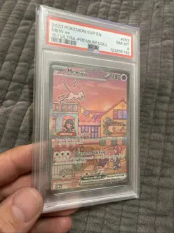 2023 Pokemon Svp En-Sv Black Star Promo #053 Mew Ex 151 Ultra-Premium Coll PSA 8 - Image 2