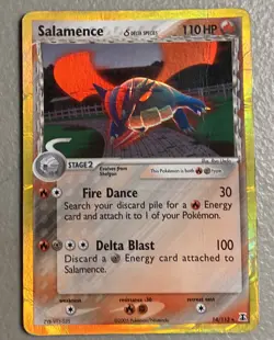Salamence (Delta Species) - 14/113 - Holo Rare Delta Species Pokemon MP - Image 1