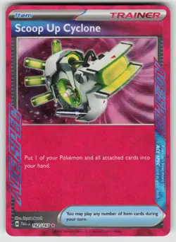 Scoop Up Cyclone 162/167 ACE SPEC Rare Twilight Masquerade Pokemon Holo NM - Image 1
