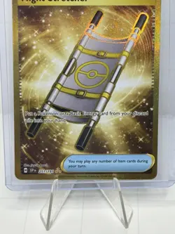 Pokemon Night Stretcher Trainer Full Art Holo Gold Rare 251/191 - Image 4
