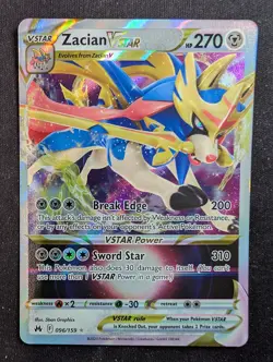 Zacian VSTAR - 096/159 - Crown Zenith (Pokemon) - Image 1