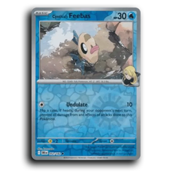 Cynthia's Feebas 052/182 Common Destined Rivals Pokemon Reverse Holo NM - Image 1