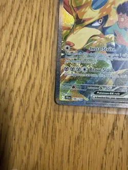Pokemon TCG Hop's Zacian EX Card 186/159 Journey Together SIR - Image 4