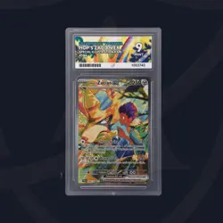 Pokemon TCG Hop's Zacian EX Card 186/159 Sir Journey Together Ace 9 Mint - Image 1