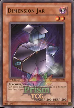 1st ed Dimension Jar MFC-023 Yugioh - Image 1