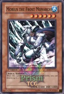 1st Ed Mobius the Frost Monarch SD4-EN012 Yugioh - Image 1