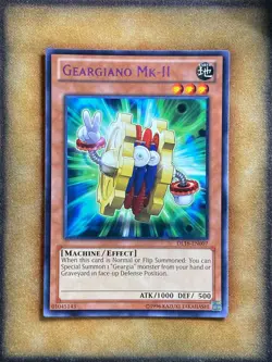 Yugioh Geargiano Mk-II DL18-EN007 Duelist League Rare PURPLE NM - Image 1