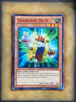 Yugioh Geargiano Mk-II DL18-EN007 Duelist League Rare RED NM - Image 1