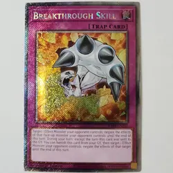 Breakthrough Skill - RA04-EN202 - NM - Platinum Secret Rare - 1st ed - Yugioh - Image 1