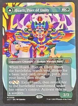 MTG - 1x Huatli, Poet of Unity - Lost Caverns of Ixalan - NM Borderless - 2023 - Image 1