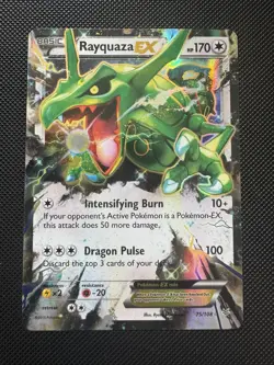 Rayquaza EX 75/108 XY Roaring Skies English Ultra Rare Holo English - Image 1