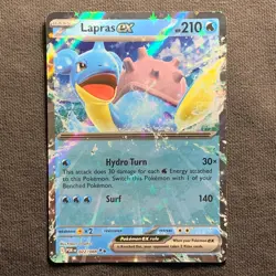Lapras ex 022/88 Perfect Order Pokemon TCG NM Near Mint - Image 1