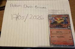 Destined Rivals SEALED STAFF Stamped Prerelease Promo Set - All 4 Cards - Image 1