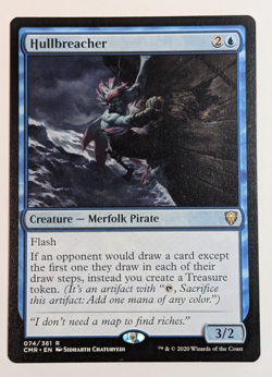 MTG - 1x Hullbreacher - Commander Legends - NM - Rare Blue - MAgic The Gathering - Image 1