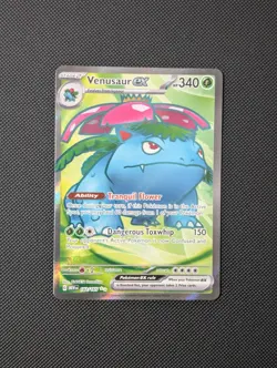 Venusaur ex - 182/165 - Scarlet & Violet 151 - Full Art - NM - Pokemon TCG - Image 1
