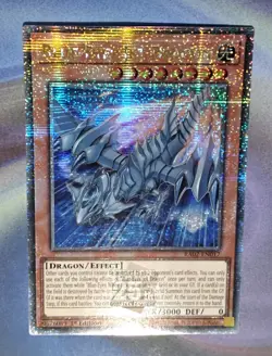 Blue-Eyes Jet Dragon RA02-EN017 Quarter Century Secret Rare QCSR 1st Edition NM - Image 1