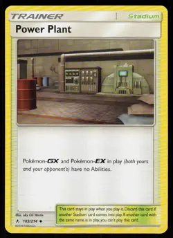 Power Plant 183/214 Uncommon Unbroken Bonds Pokemon Near Mint - Image 1