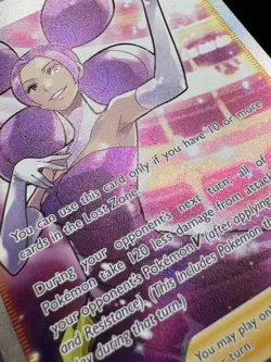Pokemon Tcg Fantina #191 Pokemon Lost Origin NM - Image 4