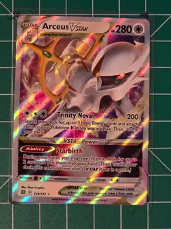 Arceus VSTAR 123/172 Swsh09: Brilliant Stars Holo - Image 1