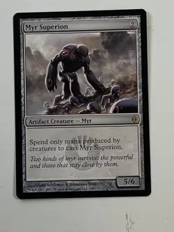MTG - 1x Myr Superion - New Phyrexia - NM - Rare - Magic The Gathering, Myr 2011 - Image 4