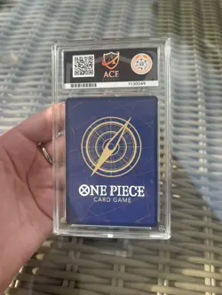 Luffy Sp Op15 One Piece Card Ace 10 Gem Mint English - Image 2
