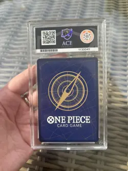 Luffy Sp Op15 One Piece Card Ace 10 Gem Mint English - Image 4