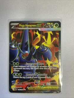 Mega Heracross ex 108/094 Me02: Phantasmal Flames Holo - Image 1