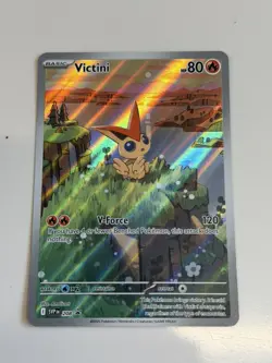 Victini SVP 208 Black Star Promo Full Art - Image 1