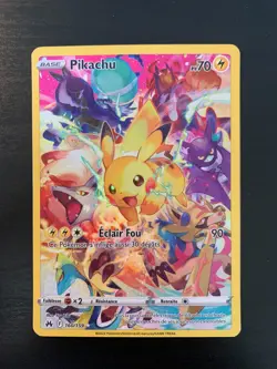 Carte Pokemon : Pikachu 160/159 Zenith Supreme Francaise - Image 1