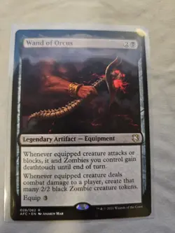 Wand of Orcus Commander: Adventures in the Forgotten Realms Regular - Image 1