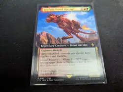 MTG Magic the Gathering Red XIII, Proud Warrior Extended FIC! - Image 1