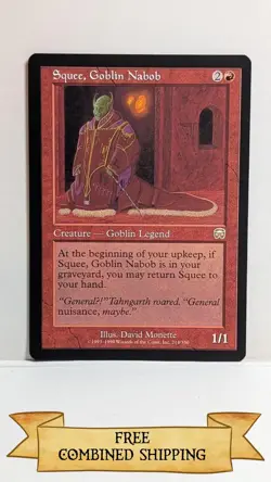 Squee, Goblin Nabob Mercadian Masques ...sku: AE957 - Image 1