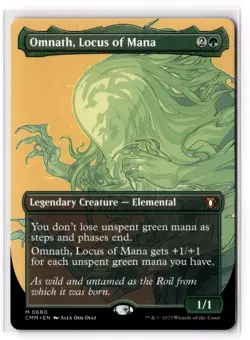 Omnath, Locus of Mana (Borderless) 680 Commander Masters NM - Image 1