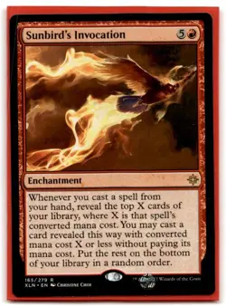 Magic the Gathering #165 Sunbird's Invocation - Image 1