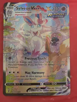 Pokemon Sylveon Vmax SWSH07: Evolving Skies 212/203 Secret Rare Poor - Image 1