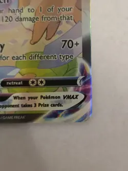 Pokemon Sylveon Vmax SWSH07: Evolving Skies 212/203 Secret Rare Poor - Image 3
