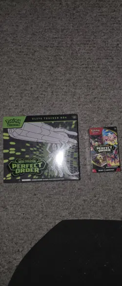 Pokemon Perfect Order ETB and Booster Bundle - Image 1